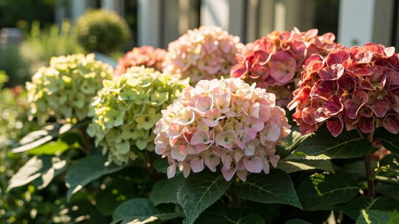 гортензии в саду .jpg